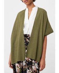 Женский оливковый кардиган от Mango