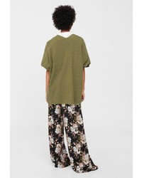 Женский оливковый кардиган от Mango