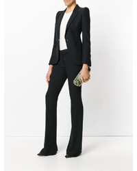 Оливковый клатч от Alexander McQueen