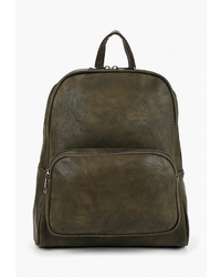 Женский оливковый кожаный рюкзак от Ors Oro