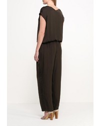 Оливковый комбинезон от Fiorella Rubino