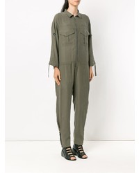 Оливковый комбинезон от Uma Raquel Davidowicz