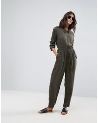 Оливковый комбинезон от Asos