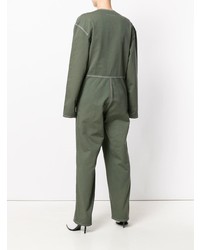 Оливковый комбинезон от MM6 MAISON MARGIELA