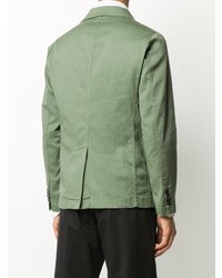 Мужской оливковый льняной пиджак от Barena