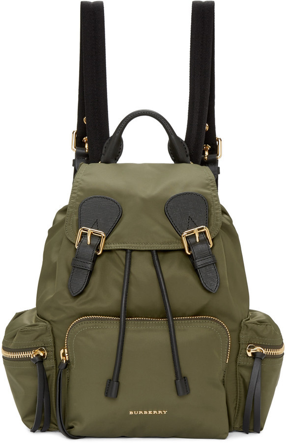 Burberry cheap backpack green