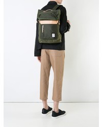 Мужской оливковый нейлоновый рюкзак от As2ov