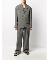 Мужской оливковый пиджак от Jacquemus