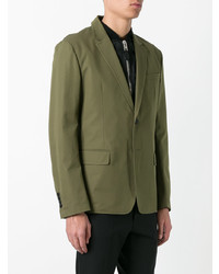 Мужской оливковый пиджак от Givenchy
