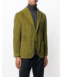 Мужской оливковый пиджак от The Gigi