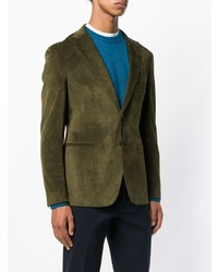 Мужской оливковый пиджак от Tonello