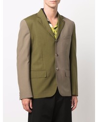 Мужской оливковый пиджак от Marni