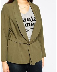 Женский оливковый пиджак от Asos
