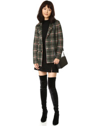 Женский оливковый пиджак от M Missoni