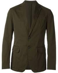 Мужской оливковый пиджак от DSQUARED2