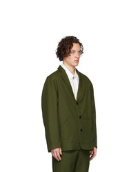 Мужской оливковый пиджак от Goodfight