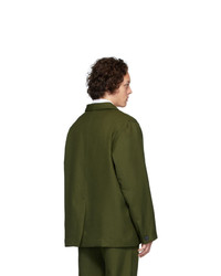 Мужской оливковый пиджак от Goodfight