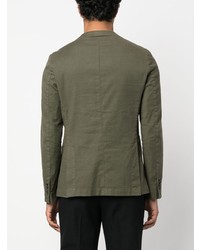 Мужской оливковый пиджак от Manuel Ritz