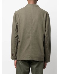 Мужской оливковый пиджак от Barbour