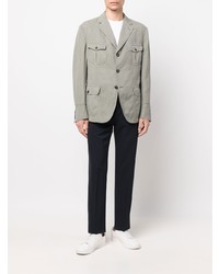 Мужской оливковый пиджак от Eleventy