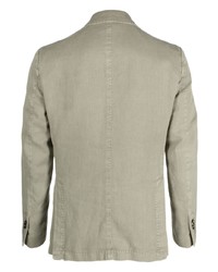 Мужской оливковый пиджак от Dell'oglio