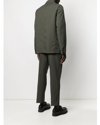 Мужской оливковый пиджак от Oamc