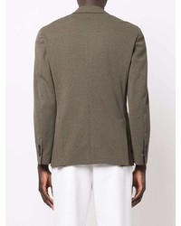 Мужской оливковый пиджак от Lardini