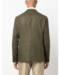 Мужской оливковый пиджак от Tagliatore