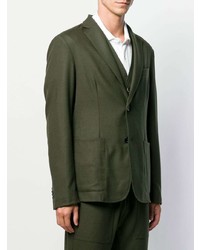 Мужской оливковый пиджак от Barena