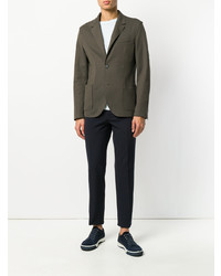 Мужской оливковый пиджак от Lanvin
