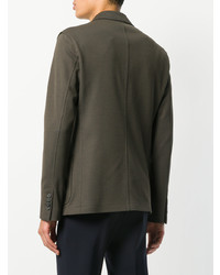 Мужской оливковый пиджак от Lanvin