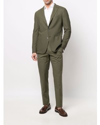 Мужской оливковый пиджак от Boglioli