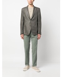 Мужской оливковый пиджак от BOSS