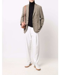 Мужской оливковый пиджак от Z Zegna