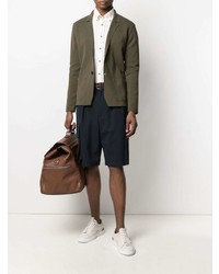 Мужской оливковый пиджак от Roberto Collina