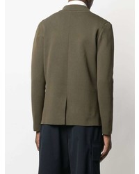 Мужской оливковый пиджак от Roberto Collina