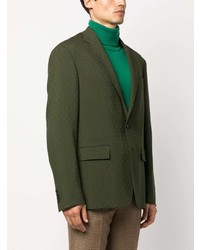 Мужской оливковый пиджак от Etro