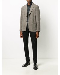 Мужской оливковый пиджак от Tonello