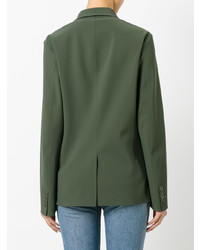 Мужской оливковый пиджак от Herno