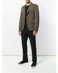 Мужской оливковый пиджак от Versus