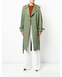 Женский оливковый плащ от Toga Pulla