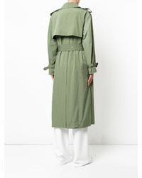 Женский оливковый плащ от Toga Pulla