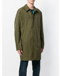 Мужской оливковый плащ от Ps By Paul Smith