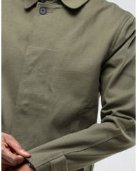 Мужской оливковый плащ от ONLY & SONS