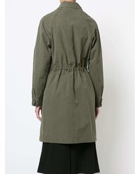 Женский оливковый плащ от A.P.C.