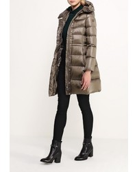 Женский оливковый пуховик от ADD