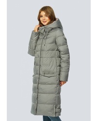 Женский оливковый пуховик от Alyaska