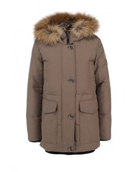 Женский оливковый пуховик от Featuring