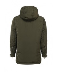 Мужской оливковый пуховик от Jack &amp; Jones