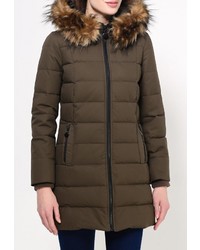 Женский оливковый пуховик от Mavi